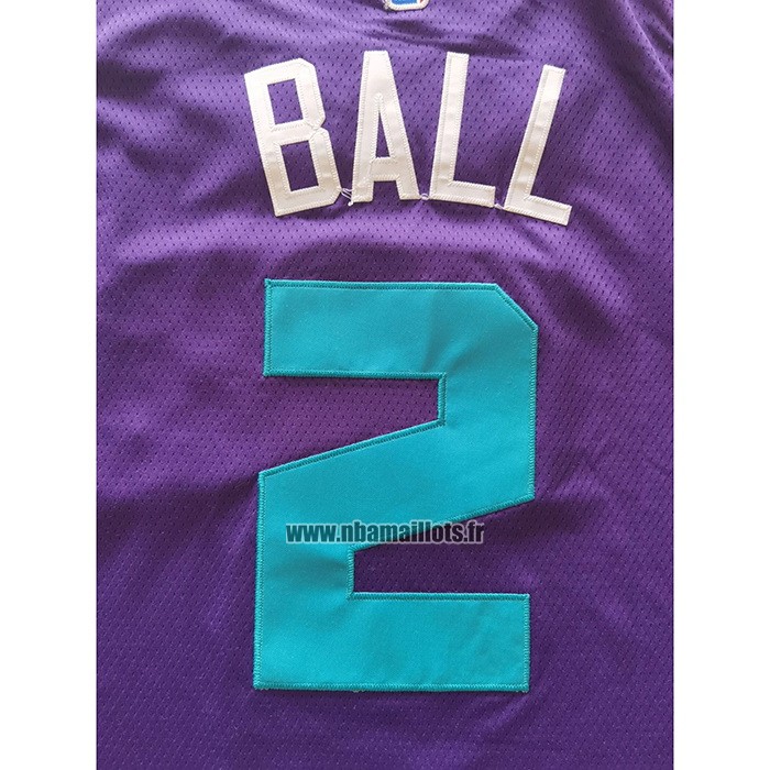 Maillot Charlotte Hornets Lamelo Ball No 2 Statement Edition Volet